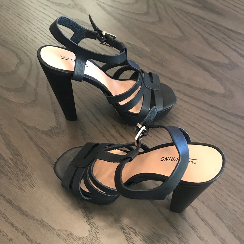 Black heels